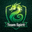 Team Spirit战队Logo - 绿色龙形图腾标志